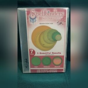 ⭐ BOGO ⭐ Spellbinders Nestabilities Dies ( STANDARD CIRCLE LARGE )